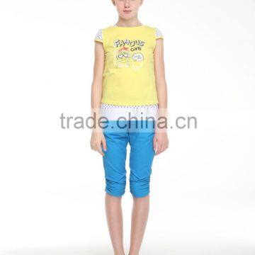 China Wholesale Clothing , Custom Design Children T Shirt , Girls Summer Tops