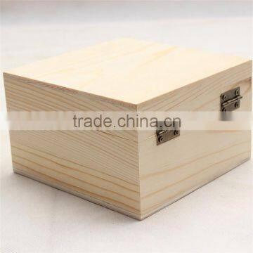 Factory Price Custom Unfinished Wooden Gift Wooden Box photo-3