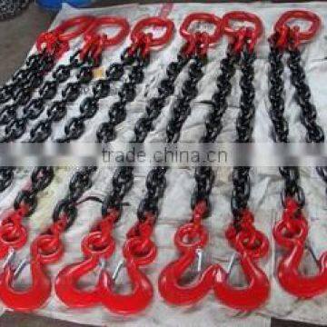 8mm Grade 80 crane chain slings