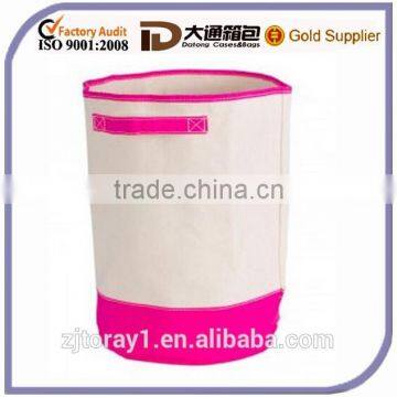First Class Quality Round Canvas Laundry Bag