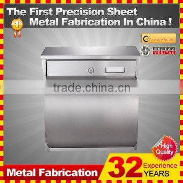 Kindle Waterproof Outdoor Custom Metal Steel American Garden Stone Mailbox photo-1