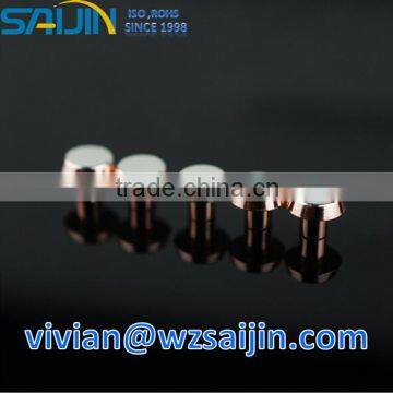 Clap Switches Automobile Relay Electrical Bimetal Contact Rivets ISO9001 Approved