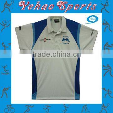 good quality custom bowling polo shirt with sublimated design