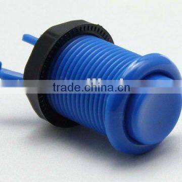 28mm blue plastic push button switch electric pushbutton switch single control Momentary game rocker switch