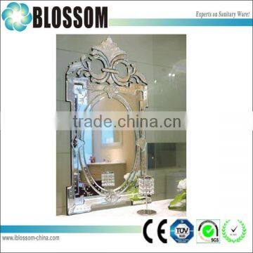 Traditional Venetian bathroom decorative antique wall mirror with hollow-out design