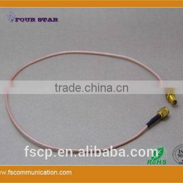 RG316 Cable Assembly With SMA RP-Female Bulkhead to SMA RP-Male Connector photo-2
