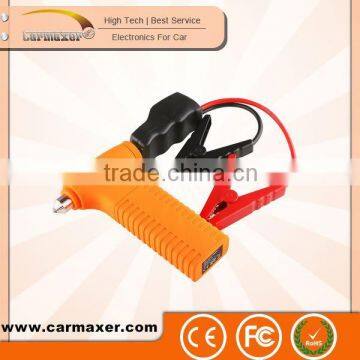 12000mah Safety Hammer mini multi-function 12v car jump starter