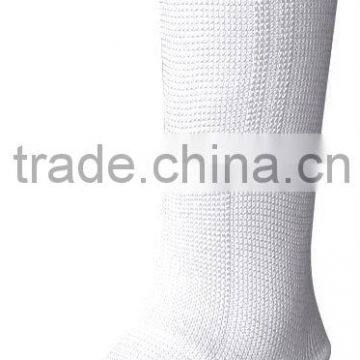 Extended knitted ankle support