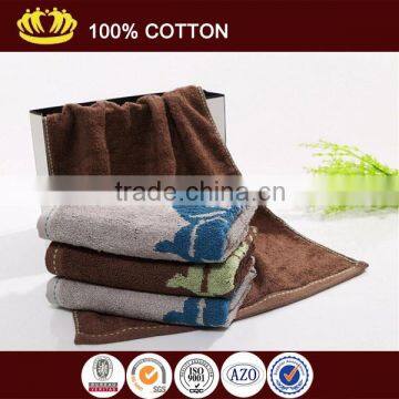 2014 summer high quality beautiful reactival printing bath towels with flower