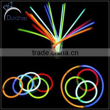 5*200mm Multi color hot glow stick bracelet