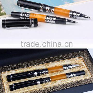 Personalized souvenir pens high value brand executive metal ball pen for gift                        
                                                Quality Choice