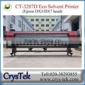 CRYSTEK 3.2m indoor outdoor printing machine DX5 printheads