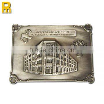 Hot!!! 2014 personalized engraved self adhesive stainless steel street tags