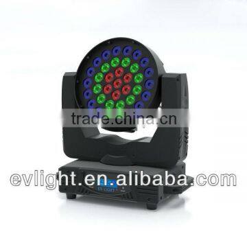 37x10w wash RGBW 4 in 1 moving head EV WM1037