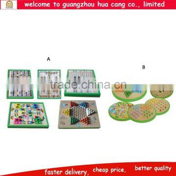 2016 China hot selling funny wooden Checkers for kids