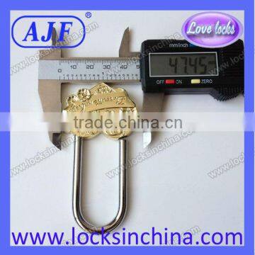 AJF 50MM Russia Style Wedding Heart Shape Lock photo-5