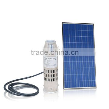 solar submersible pump for irrigation/submersible solar pump