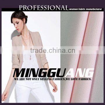 2016 81%rayon 13%polyester 6%spandex fabric for lady suit or lady uniform