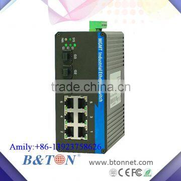 3*1000M SFP Slots,+6*RJ45 100M Unmanaged Industrial Ethernet Switch