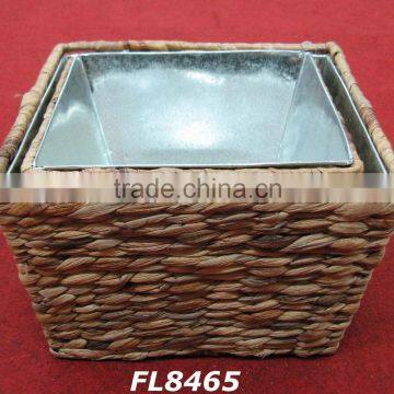 zinc flower pot,water hyacinth planter,zinc planter,Zinc pot,metal flower planter,tin planter,zinc container,galvanized planter