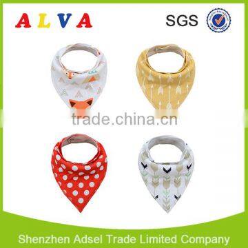 2016 Alva New Design Bandana Baby Bibs Wholesaler of Triangle Baby Bibs