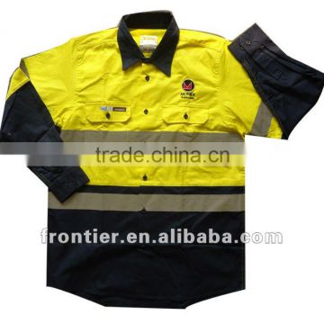 safety shirt, comply with AS/NZS 4602.1:2011 Class D/N