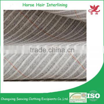 Horse Hair Interlining for suits from Alibaba China Supply