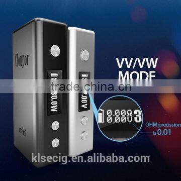 2015 best selling origianl box mod cloupor mini 30w mod