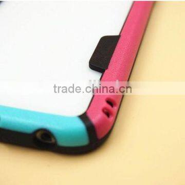 Hot Selling Simple Contrast Colors Bumper Case For Samsung photo-5