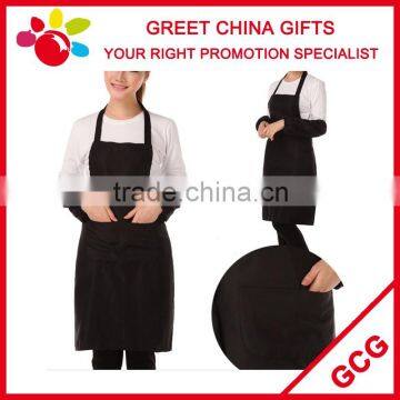 Polyester and Cotton Blended Promotional Kitchen Work Apron and sleeve set for chef