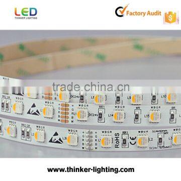 Competitive price 5050 RGBW strip light 60leds per meter for sale