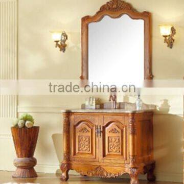 Sanitary Ware China Anitque Design solid wood Bathroom Cabinet