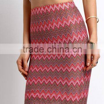 clothing suppliers china wave stripe bodycon wholesale vintage sari wrap skirt for women