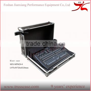 Aluminum shockproof dj mixer flight case