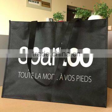 2015 cheap long handle non woven shoes bag