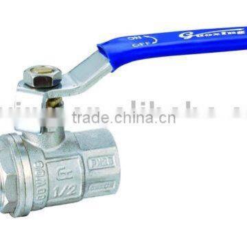 Female x Male Thread Brass Ball Valve With Steel Handle