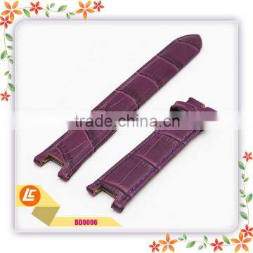 2016 Rose Red Real Leather Bracelet for Women Watch Designed