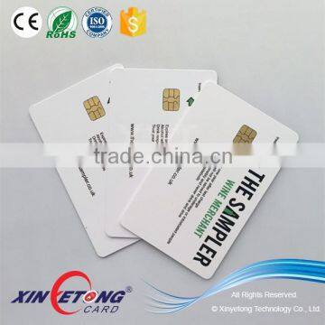 Contacting interface IC card with SLE5542 inside