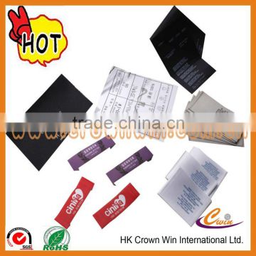 Good Quality with Low Price Woven Care Label