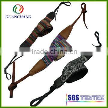 OEM factory price genuine leather dslr camera strap, cute camera straps, colorful camera straps