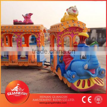 Most popular! Professional elephant track train outdoor amusement park equipment