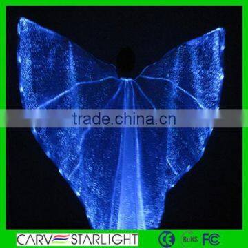 2015 hot sale fashion led lighting luminous belly dance isis wings