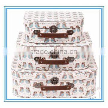 Paper Cardboard Suitcase Box With Handle photo-3