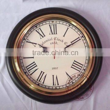 CLOCK - WALL CLOCK - MDF WALL CLOCK - NAUTICAL CLOCK - MARINE WALL CLOCK - SHIP CLOCK