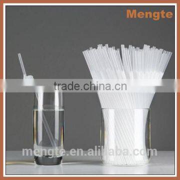 Mengte Classic Disposable Transparent Flexible PP Straw