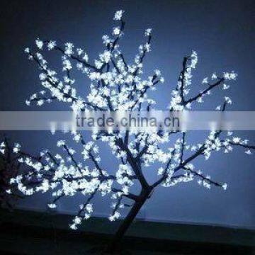 blue landscape lighting