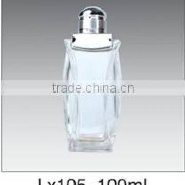 50ml 100ml perfume glass bottle with lid