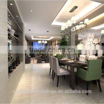 new soft polished glazed tile, green marble look tile, quality flooring tile 80x80