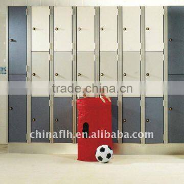 Gym Room Multi Door Lockers HPL Locker Room Furniture