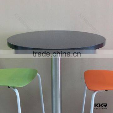 round immitation stone no radiation dining table